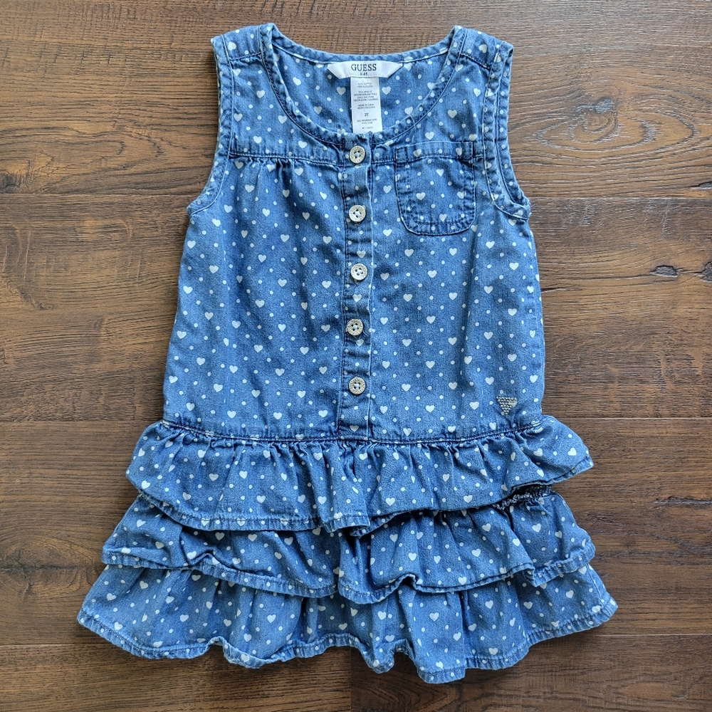 Chambray Heart Dress